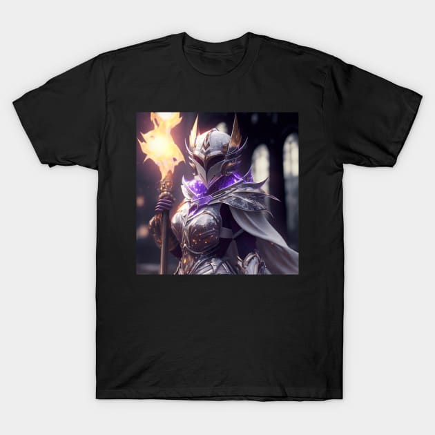 Knight of The Eternal Flame T-Shirt by Jades-Corner